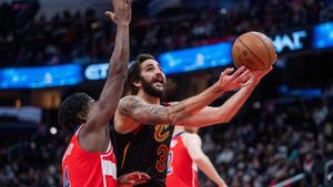 Ricky Rubio, durante su partido contra los Wizards.