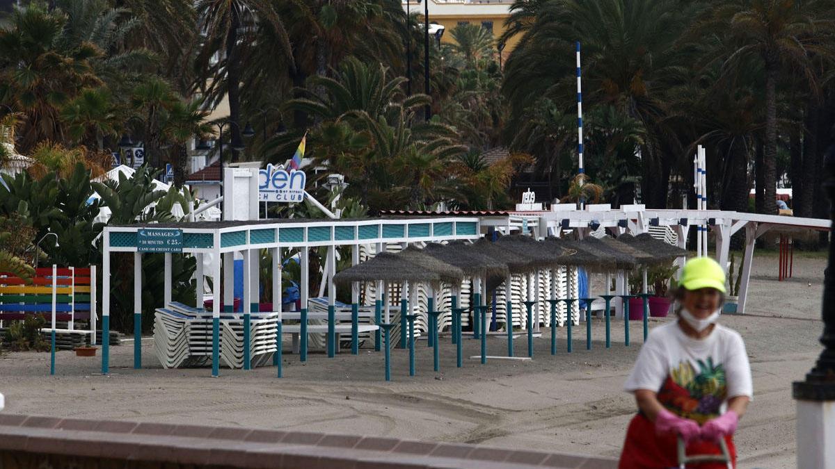 Un chiringuito de La Carihuela en Torremolinos