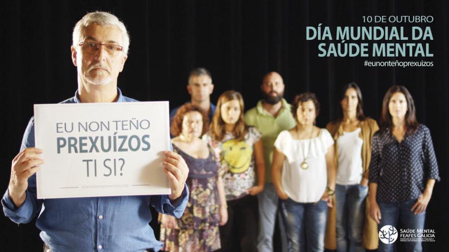 Imagen de la campaña de FEAFES Galicia. // Faro