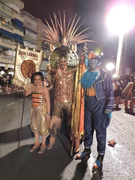 La bahía de Águilas se transforma en un gran teatro en su Carnaval de verano