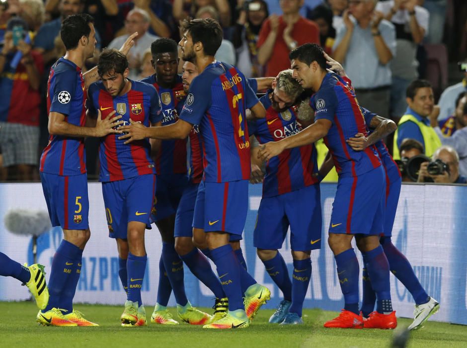 El Barça goleja el Celtic al Camp Nou