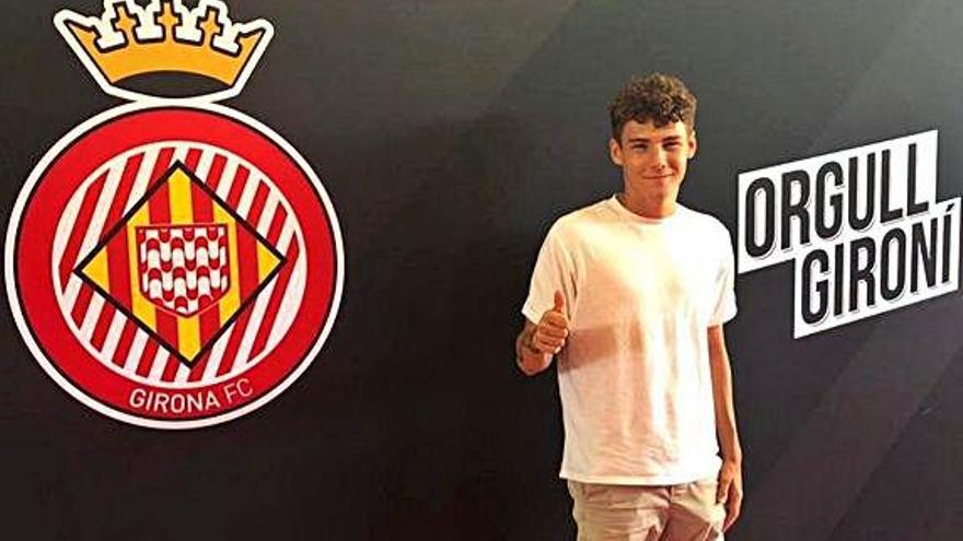 Jofre Cherta amplia el seu lligam amb el Girona fins al 2023