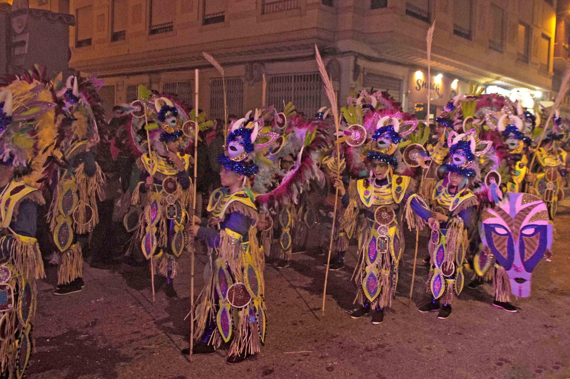 Cabalgata fallera en Sagunt