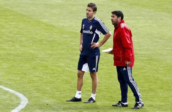 Imágenes del entrenamiento del Real Zaragoza