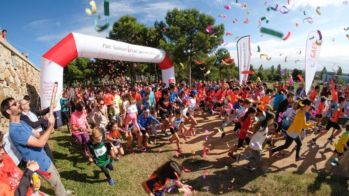 Imagen del Cros Solidario por la Salud Mental celebrado el año pasado en Sant Boi