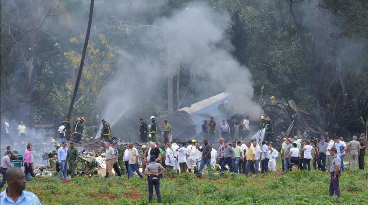 zentauroepp43392777 picture taken at the scene of the accident after a cubana de180518200817