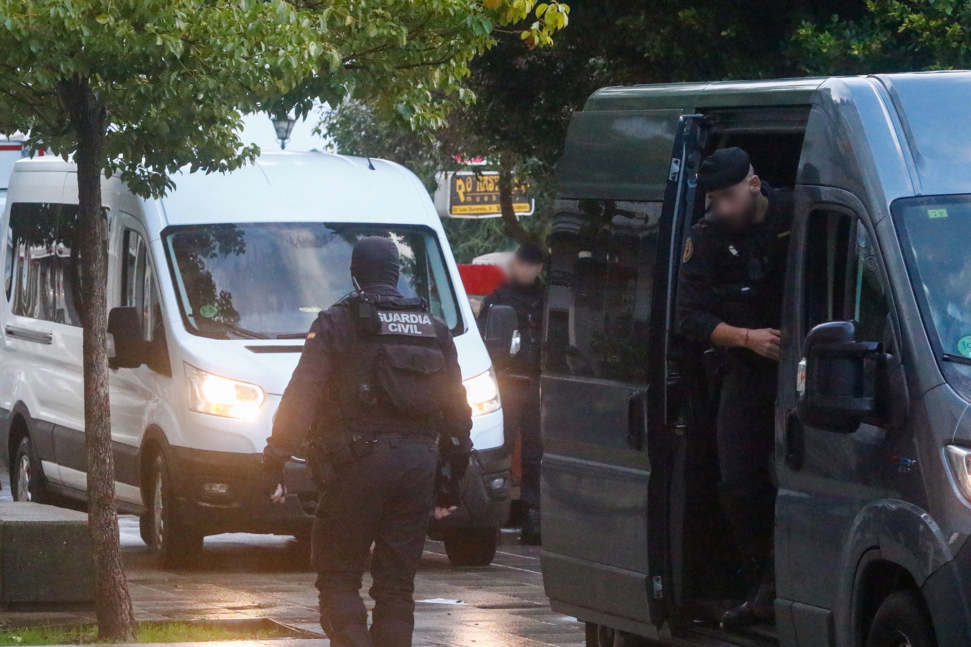 Guardia Civil, Aduanas y Policía Nacional colaboran en una nueva operación antidroga en O Salnés