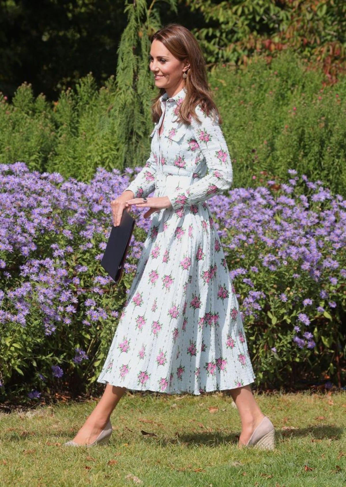 La Duquesa de Cambridge en la inauguración del jardín 'Back to Nature'