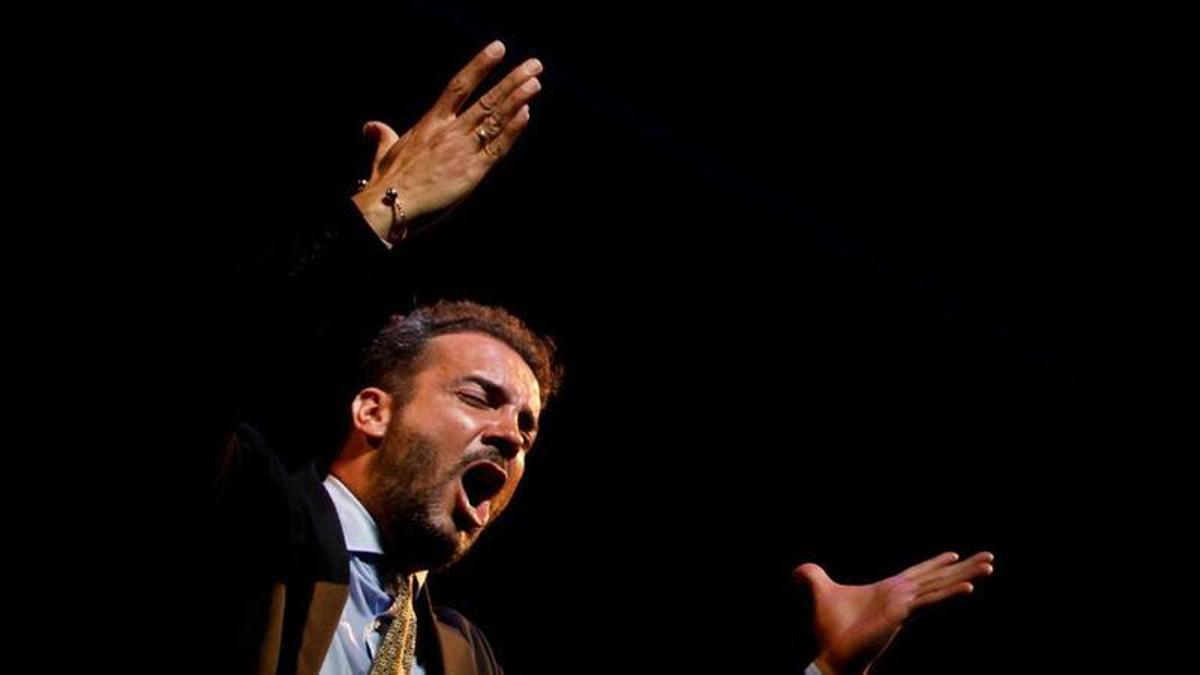 El cantaor Jesús Méndez.