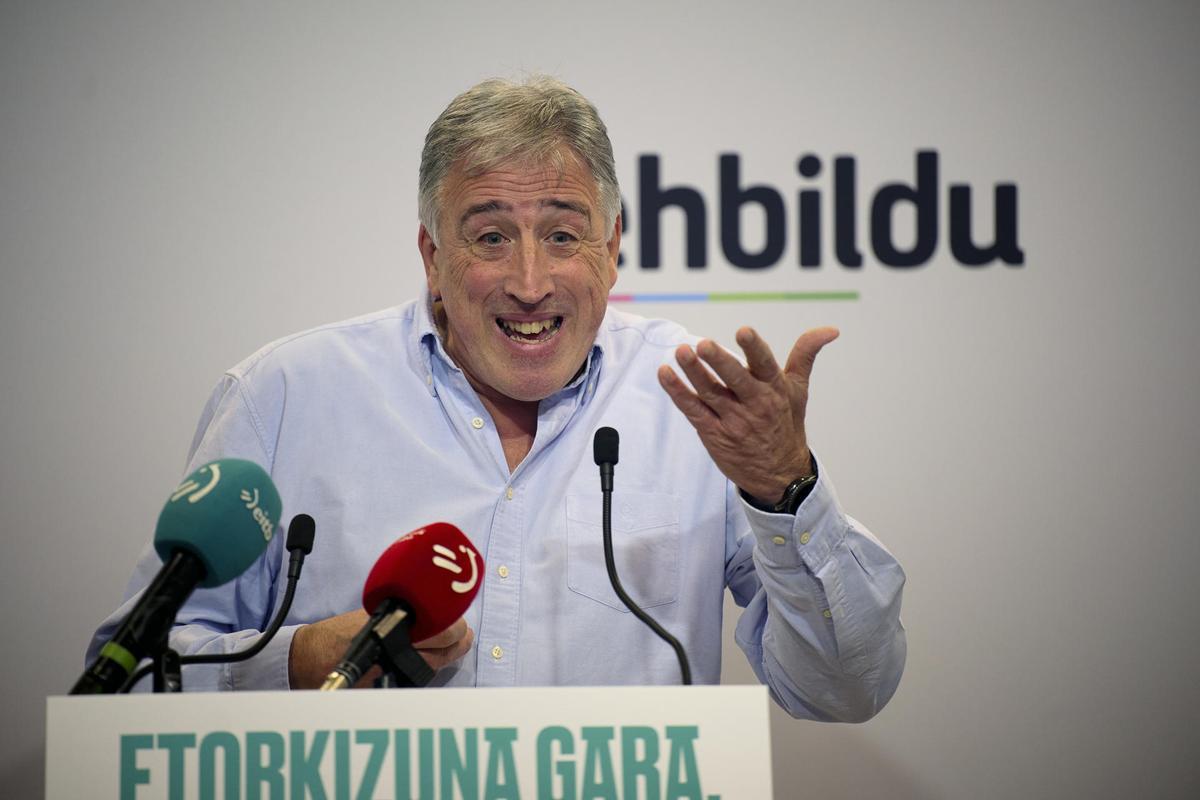 Joseba Asiron, el candidato de EH Bildu a la moción de censura en Pamplona con el apoyo del PSN.