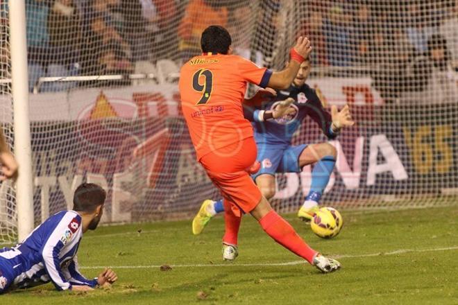 Las imágenes del Depor-Barça