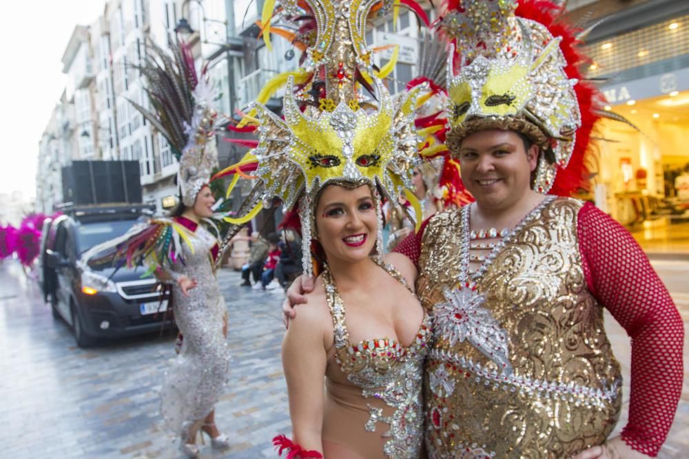 Desfile inaugural del Carnaval de Cartagena 2019