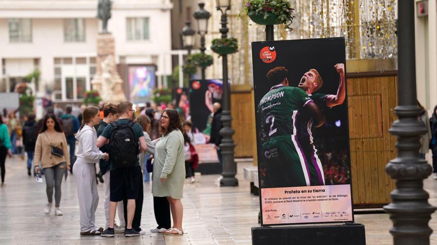 La historia de la Copa, en las calles de Málaga