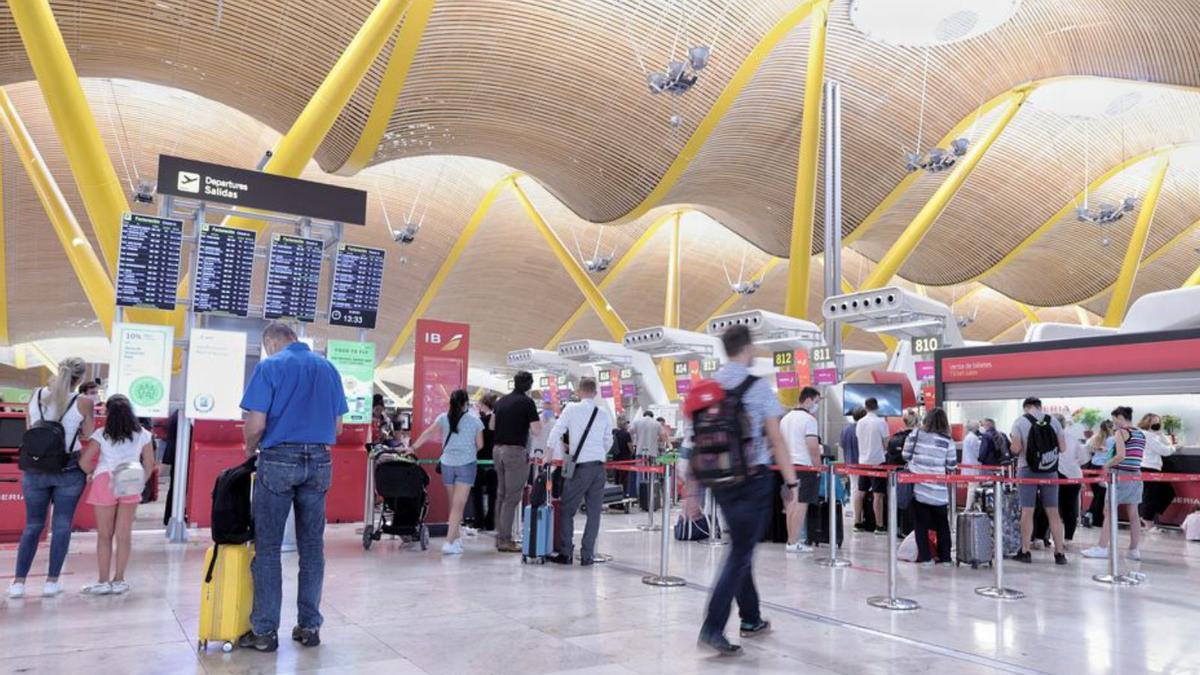 Activitat a l’aeroport de Barajas | EP