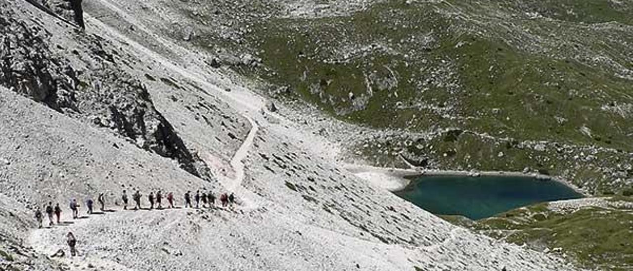 Actividad reciente en los Alpes Dolomitas. // Cedida