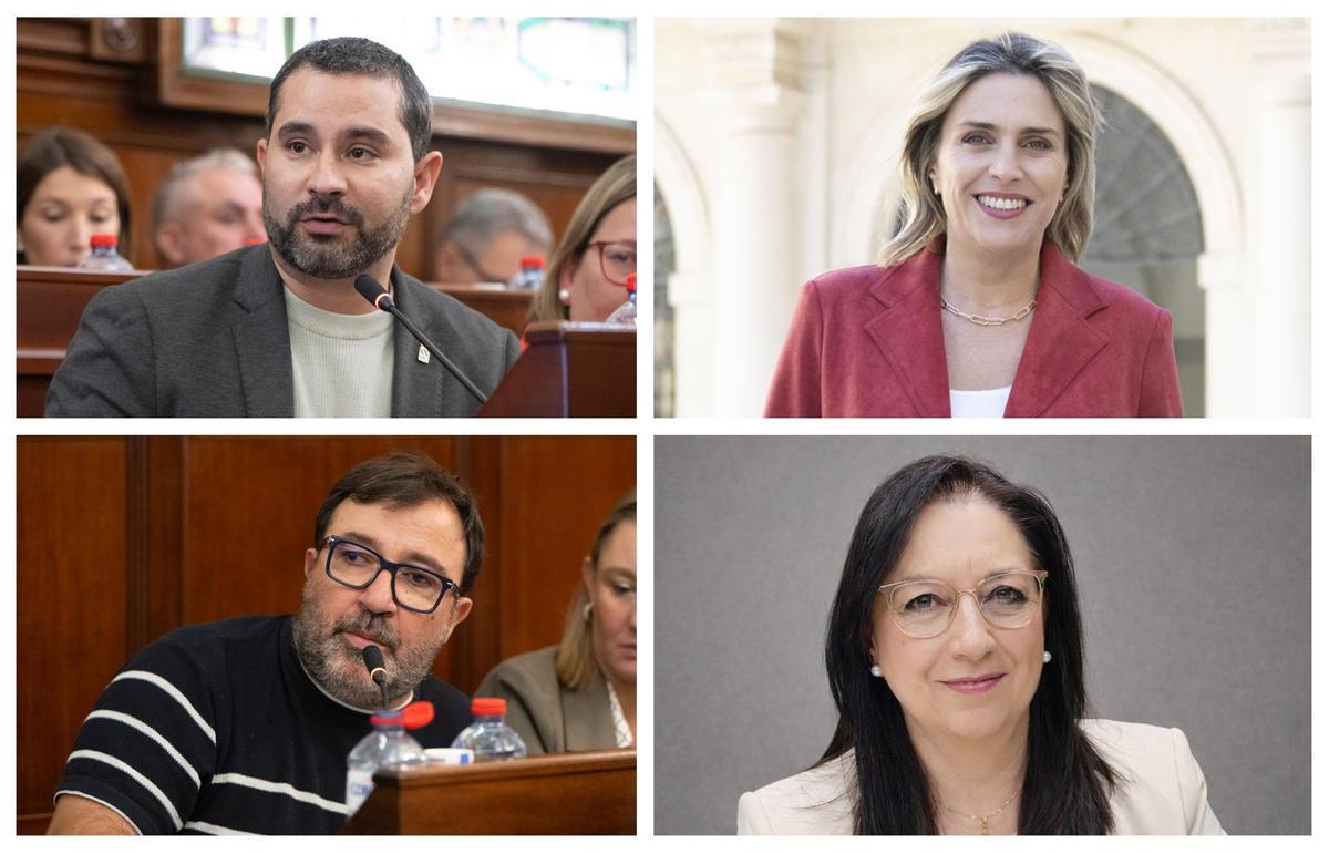 Samuel Falomir, Marta Barrachina, David Guardiola y Llanos Massó.