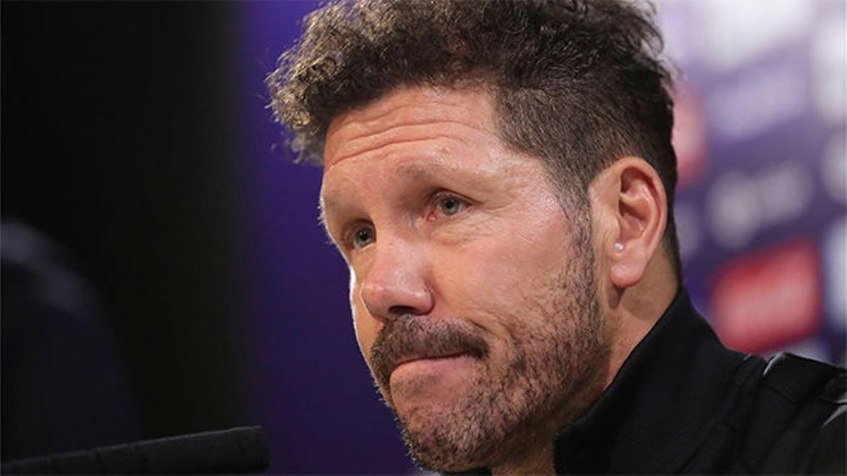 Simeone confía en ganar por primera vez al Barça en Liga