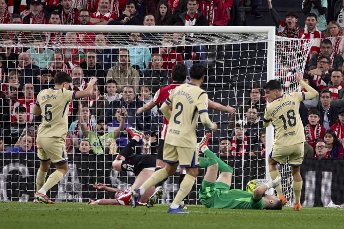 Mejores fotos del partido entre Athletic Club de Bilbao vs FC Barcelona