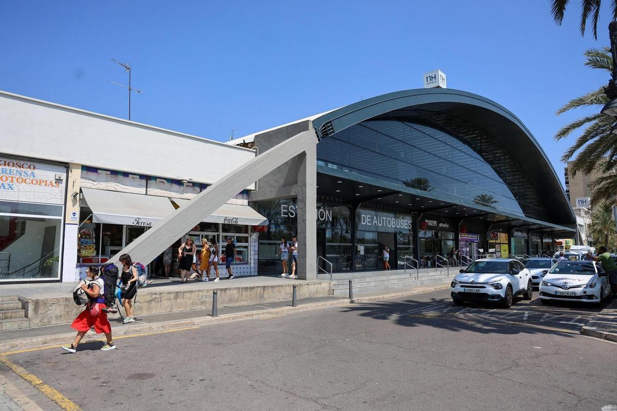 La actual estación de autobuses de València
