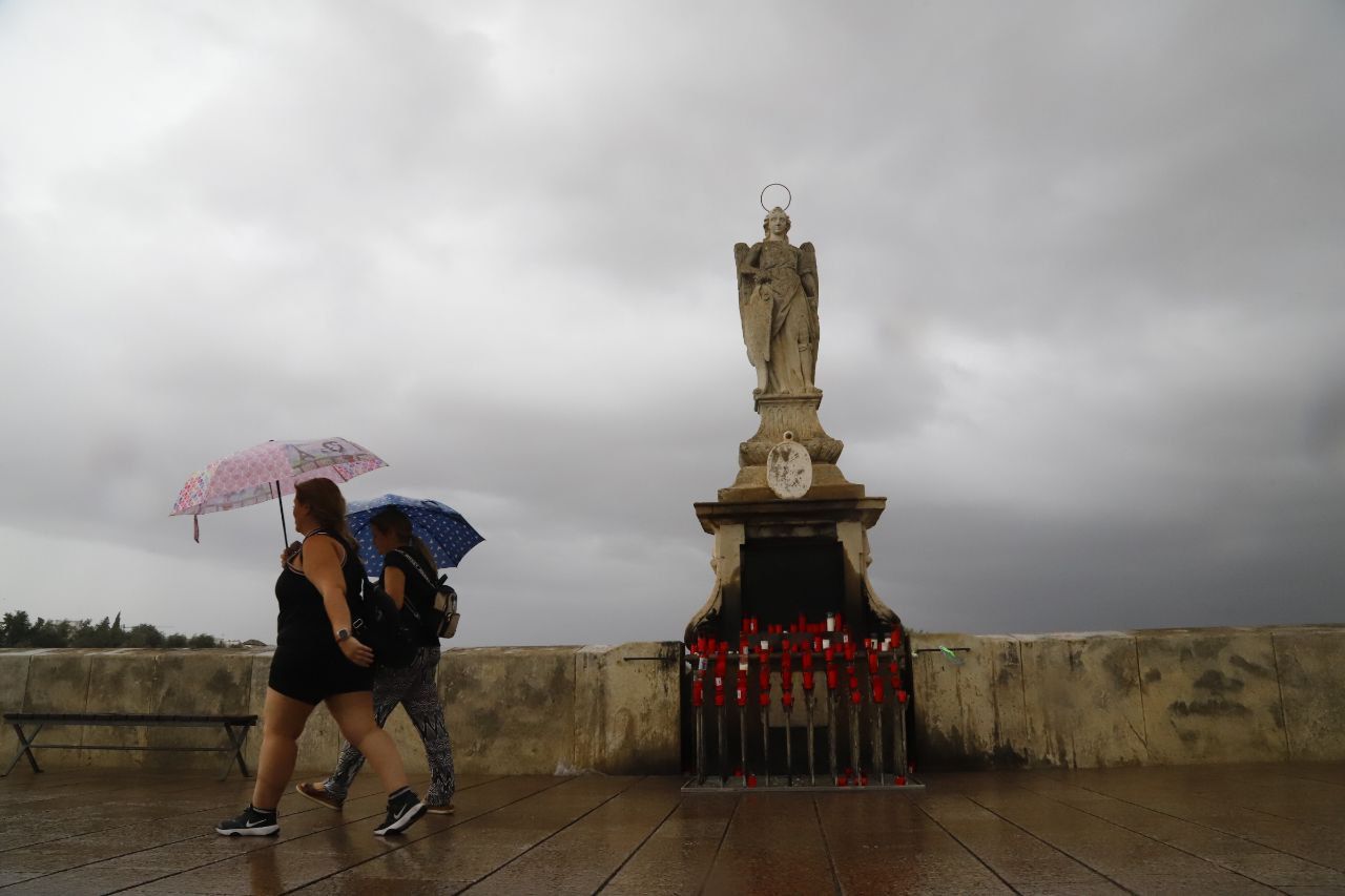 Primera lluvia del otoño en Córdoba
