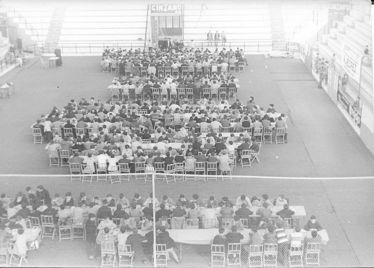 Desarrollo de las partidas sobre la pista central