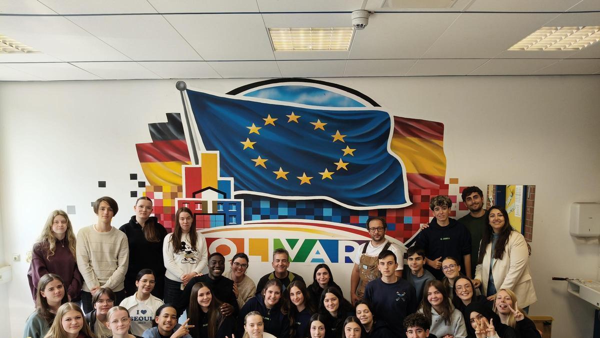 Els alumnes del centre Mare de Déu de l'Olivar d'Alaquàs visiten Brusseles i Maastritch
