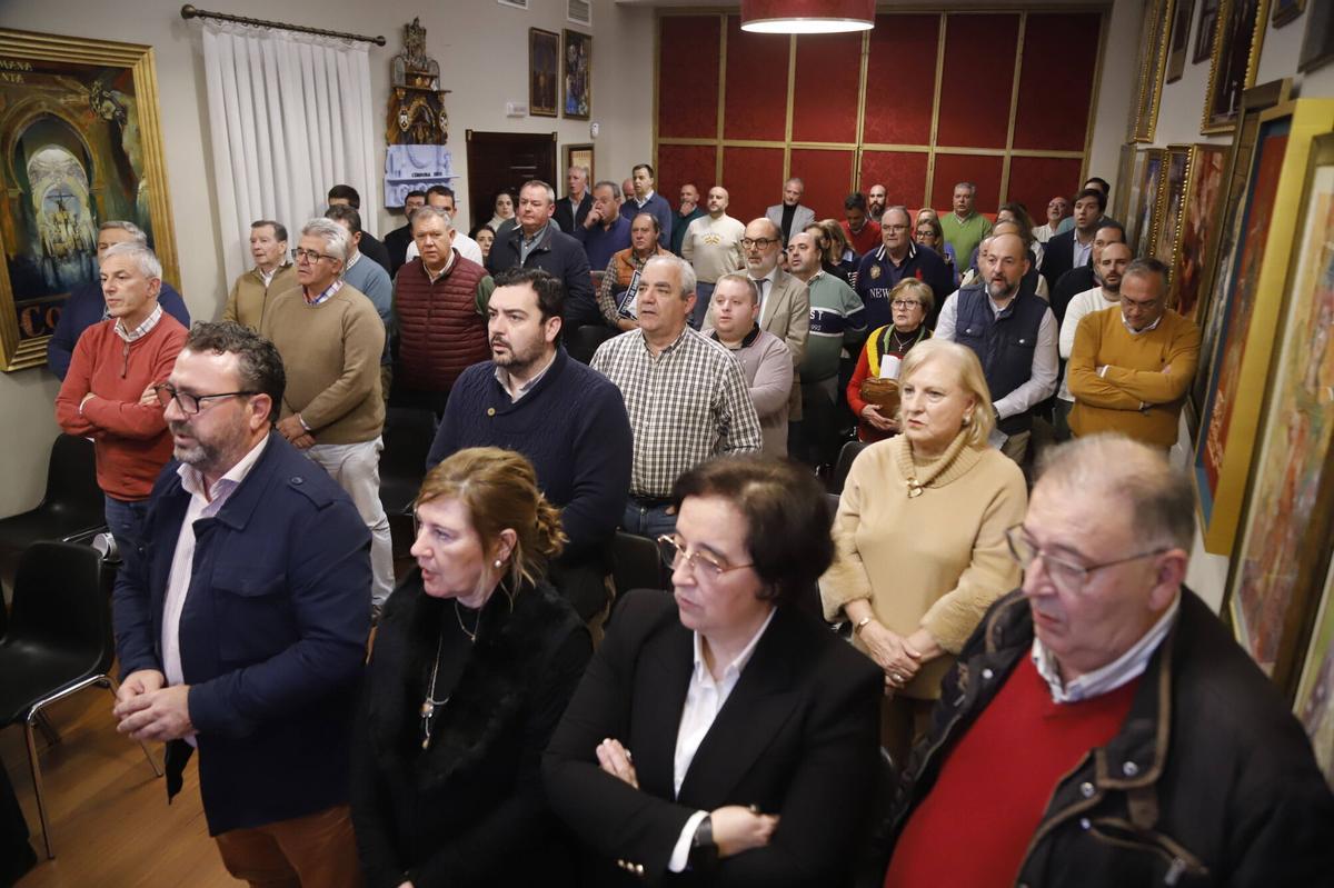 A.J.González Córdoba Reunión asamblea de la Agrupación de Cofradías