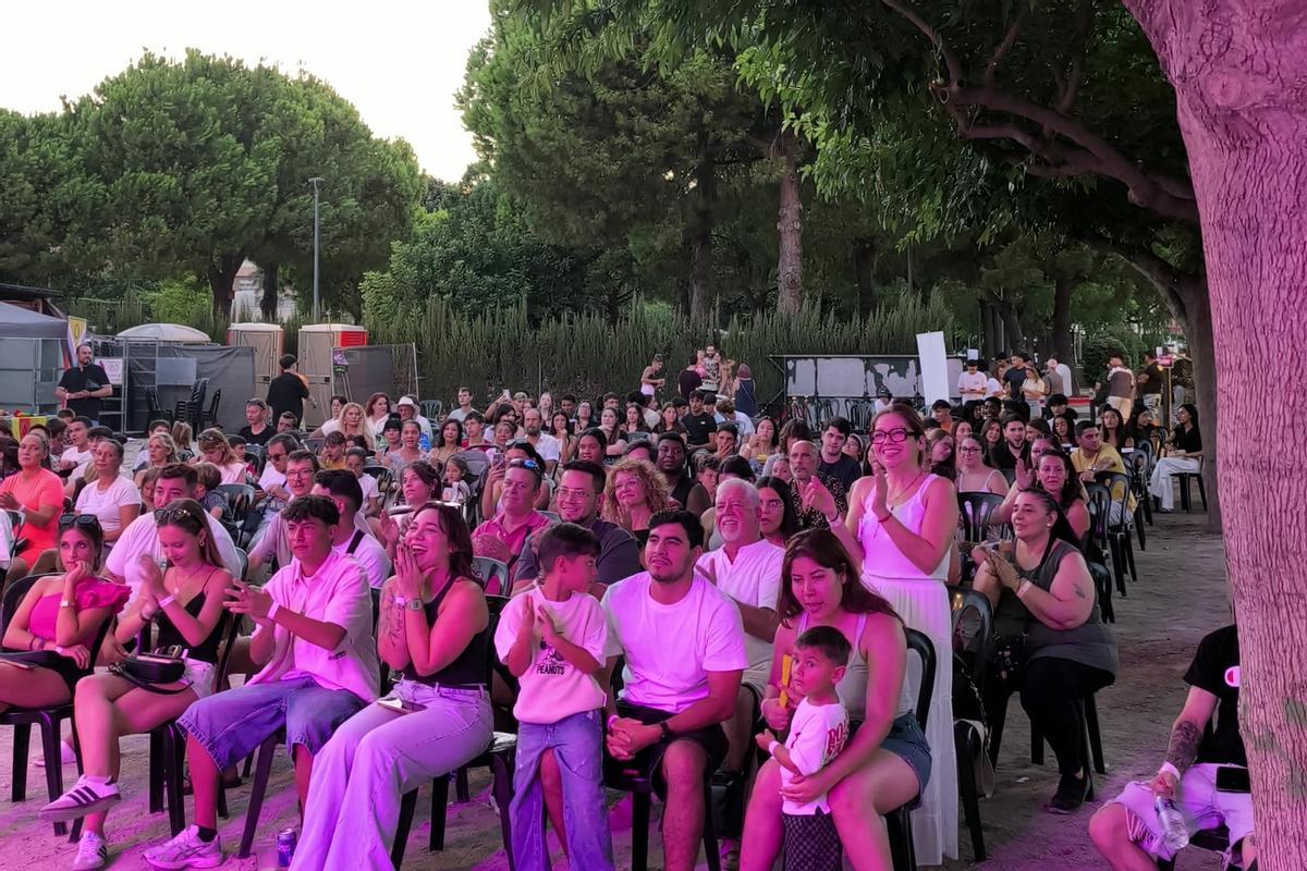 Público asistente al concurso celebrado en Alqueria Laborde de Gandia