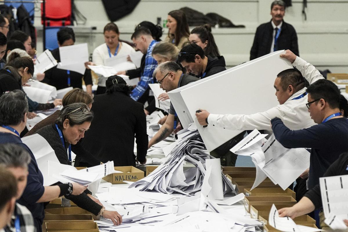 La oposición de centroderecha gana en las elecciones en Groenlandia