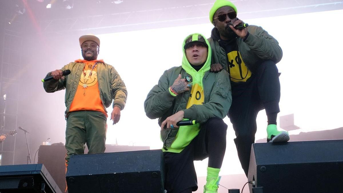 Black Eyed Peas, en un concierto en Islandia, el pasado mes de junio