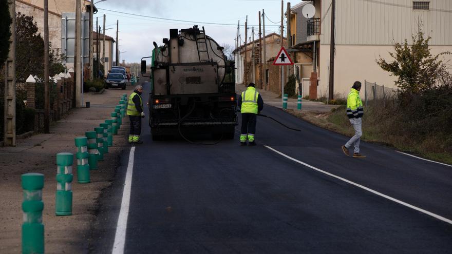 Carretera N-631: El arreglo desde Tábara a Rionegro para la primavera de 2024