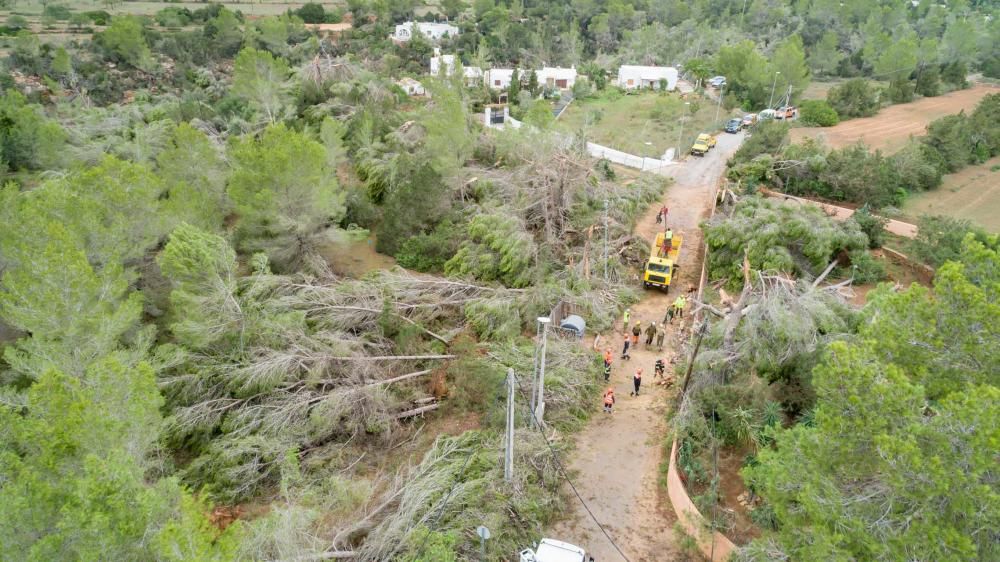 La palabra que más empleaban vecinos y curiosos para describir el paisaje era «guerra»