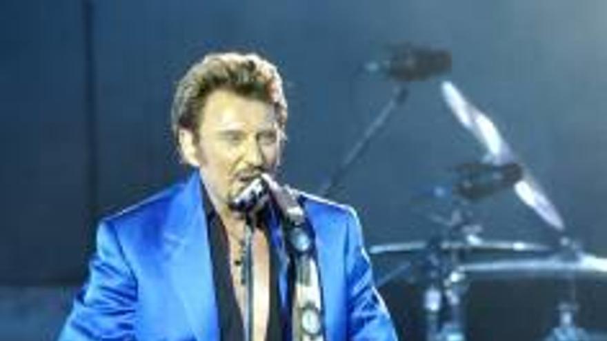 Johnny Halliday, el 2003.