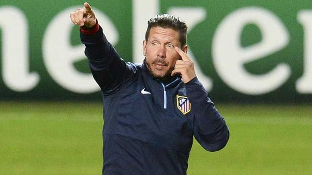 Simeone ultimará el viernes la preparación de su equipo para el duelo frente al Málaga