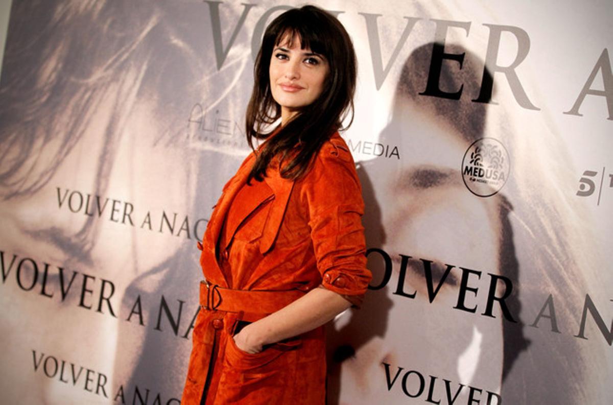 Penélope Cruz, el mes de gener passat. Penélope Cruz, el mes de gener passat.
