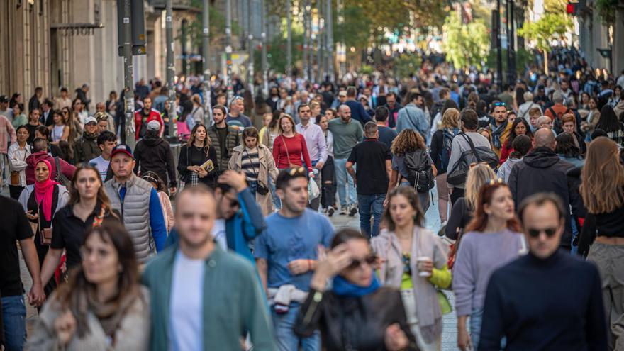 El Portal de l'Àngel de Barcelona.