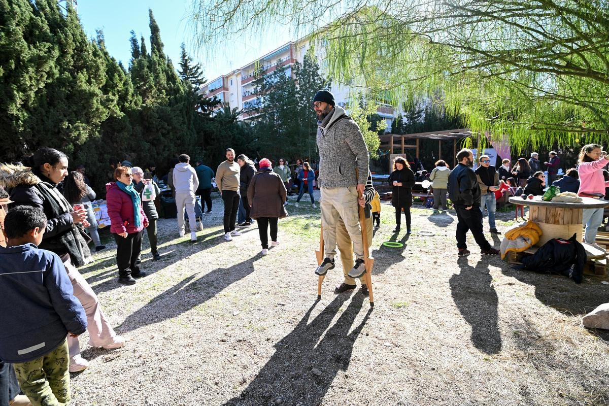 I Feria de Entidades en el Solar Comunitario del barrio Virgen del Remedio