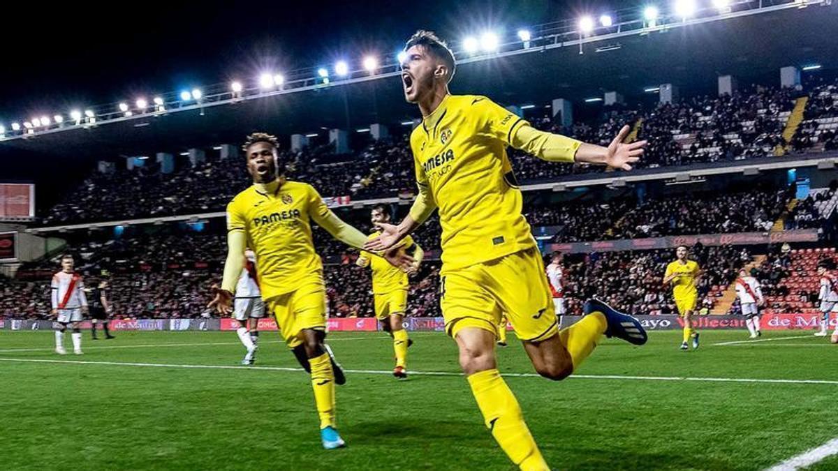 Fer Niño, en su etapa en el primer equipo del Villarreal.