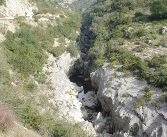 El cañón de las Buitreras está catalogado como Monumento Natural de Andalucía.