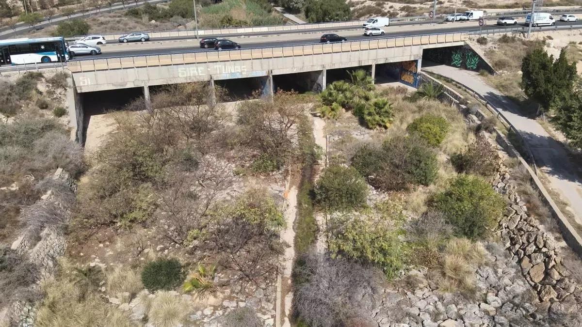 Barranco del Juncaret en Mutxamel.