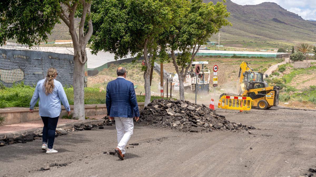 Estas son las 38 calles que asfaltará Santa Lucía de Tirajana