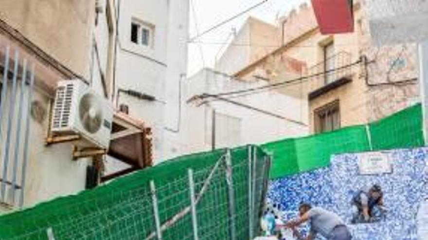 La fuente de la calle Agua que será rehabilitada.