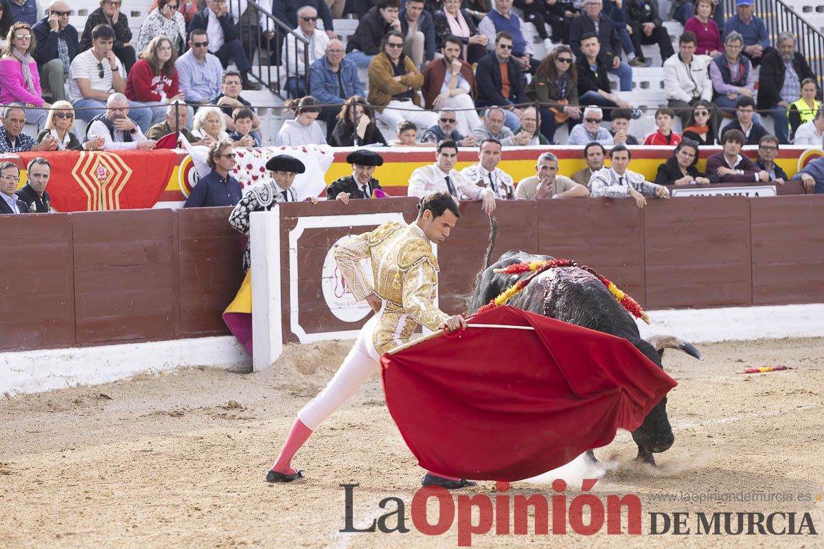 El torero de Cehegín, Antonio Puerta, en la corrida clasificatoria de la Copa Chenel de Madrid