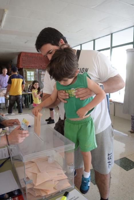 Así se vivió la jornada electoral en Galicia