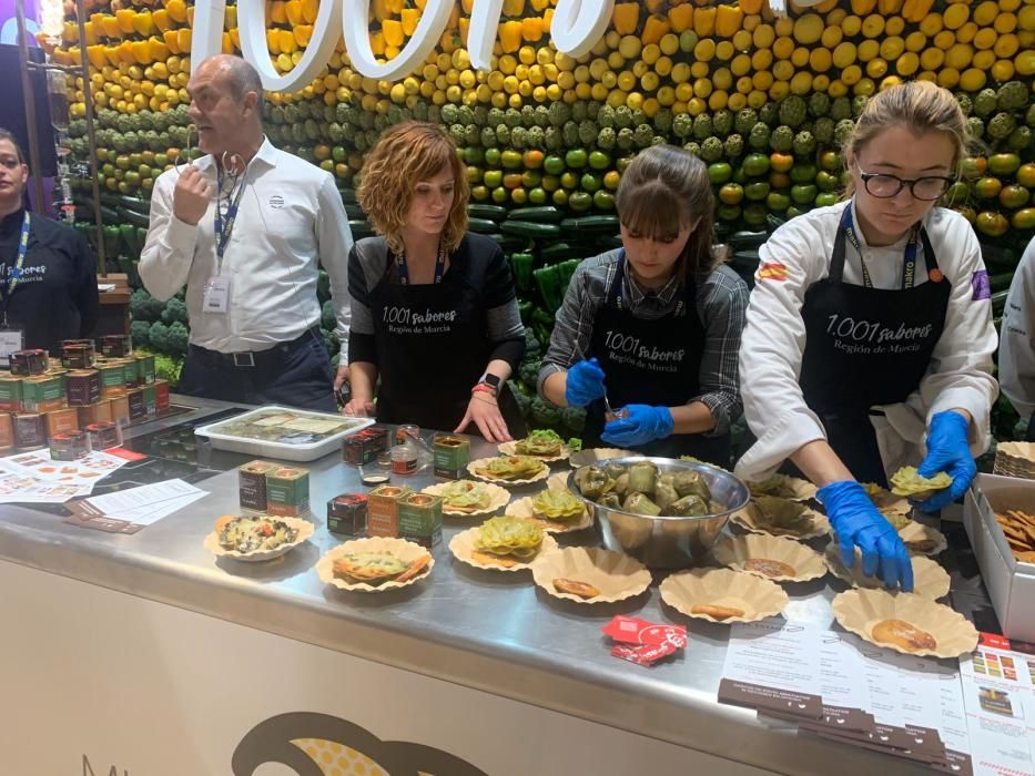 Madrid Fusión: primeras presentaciones en el stand