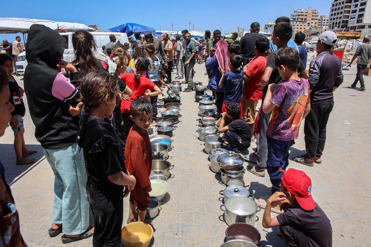 La ONU denuncia que la poca ayuda humanitaria que deja entrar Israel