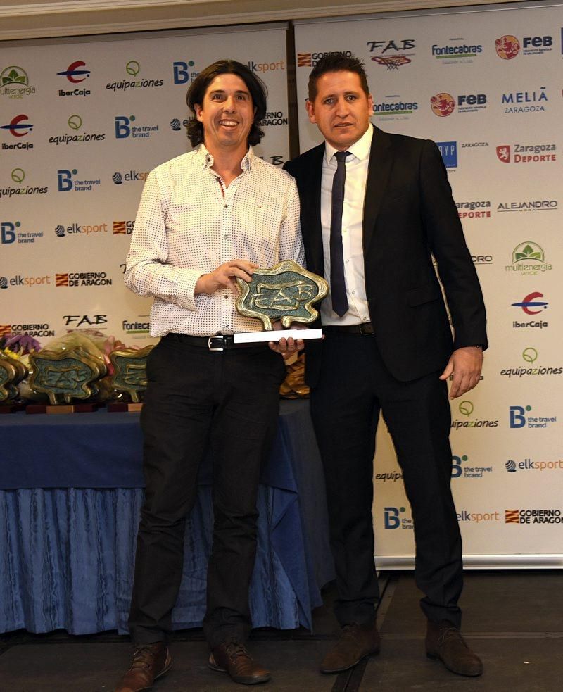 Gala anual de la Federación Aragonesa de Baloncesto