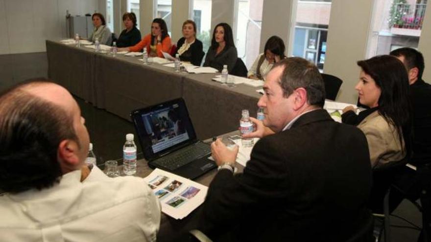 Una imagen del comité de dirección de Futurelx que anteayer celebró su reunión.