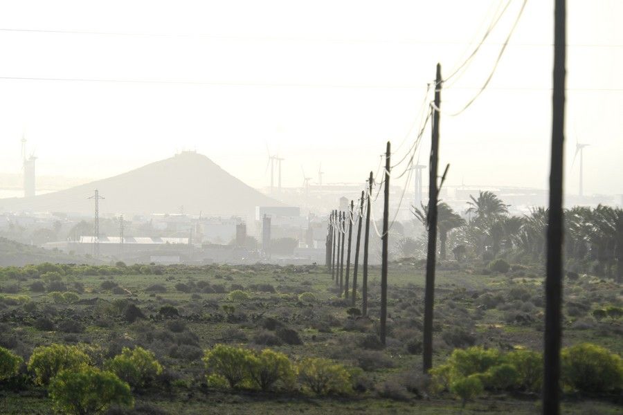 Calima en Gran Canaria (15/02/2021)