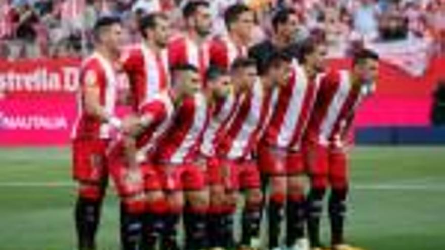 Un onze per a la història, el primer del Girona a Primera.